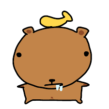 Cute cartoon birthday logo